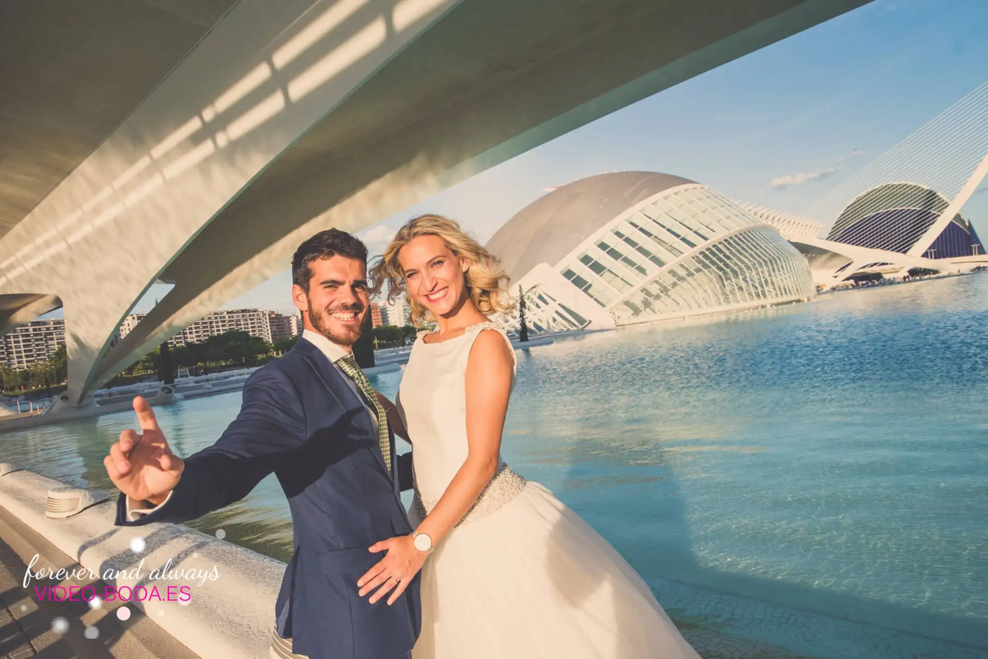 Reportaje postboda de pareja