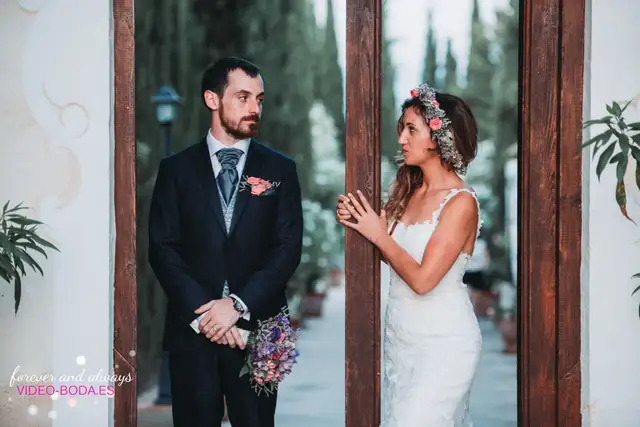 Familia y ceremonia de Rocío y Daniel en Alquería Gallim