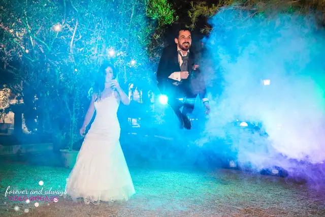 Fiesta y baile de Rocío y Daniel en Alquería Gallim