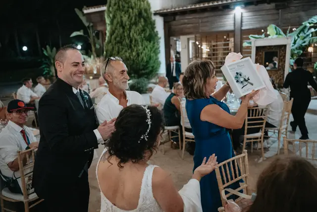 Boda civil  Sauces de Olimar banquete