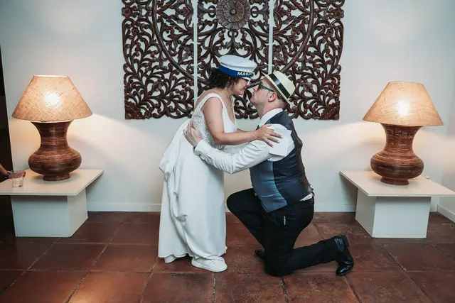 Boda civil  Sauces de Olimar photocall