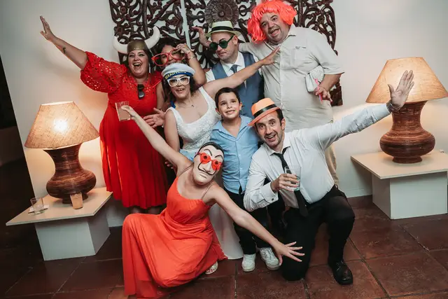 Boda civil  Sauces de Olimar photocall portada