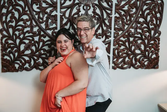 Boda civil  Sauces de Olimar photocall