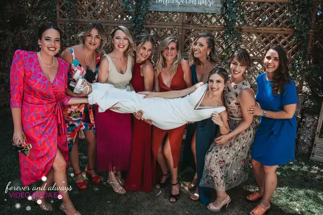 Reportaje boda tamara Asis Sauces Olimar Chiva coctel grupales