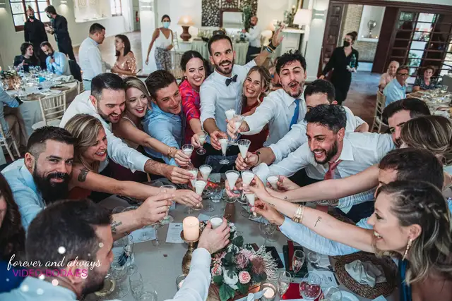 Reportaje boda tamara Asis Sauces Olimar Chiva banquete