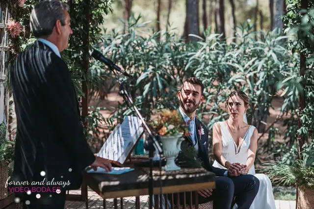 Reportaje boda tamara Asis Sauces Olimar Chiva ceremonia