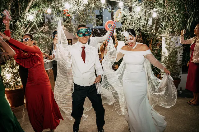 Boda de Yoanna y Héctor en El Mas de Anna, Alginet fiesta