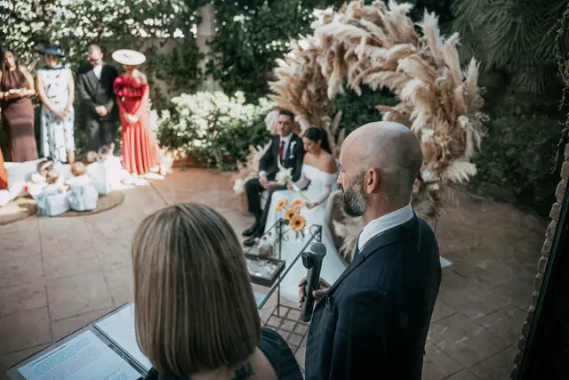 Boda de Yoanna y Héctor en El Mas de Anna, Alginet ceremonia