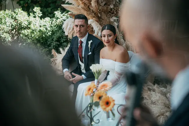 Boda de Yoanna y Héctor en El Mas de Anna, Alginet ceremonia