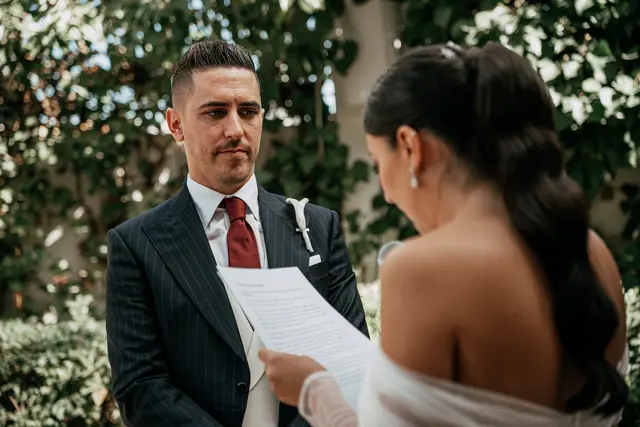 Boda de Yoanna y Héctor en El Mas de Anna, Alginet ceremonia