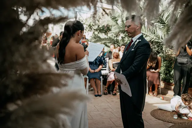 Boda de Yoanna y Héctor en El Mas de Anna, Alginet ceremonia