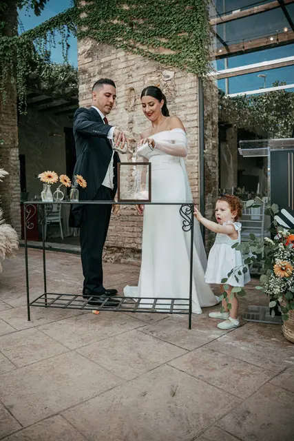 Boda de Yoanna y Héctor en El Mas de Anna, Alginet ceremonia