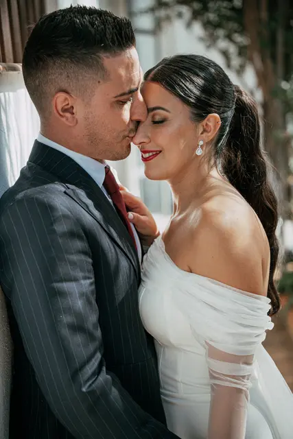 Boda de Yoanna y Héctor en El Mas de Anna, Alginet portada sesion pareja