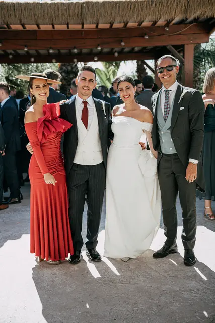 Boda de Yoanna y Héctor en El Mas de Anna, Alginet coctel grupales