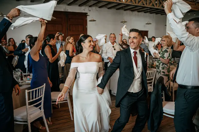 Boda de Yoanna y Héctor en El Mas de Anna, Alginet banquete