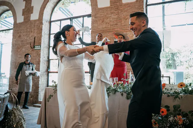 Boda de Yoanna y Héctor en El Mas de Anna, Alginet banquete