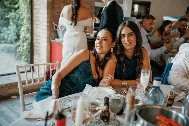 Boda de Yoanna y Héctor en El Mas de Anna, Alginet banquete