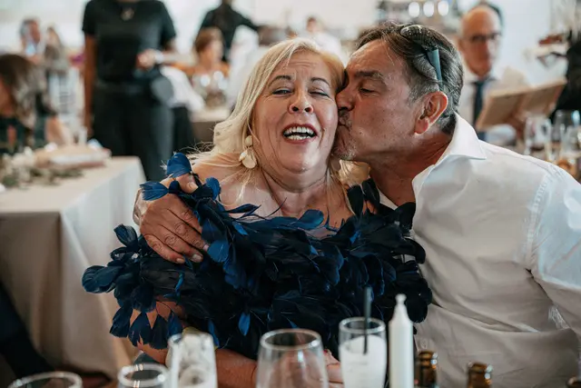 Boda de Yoanna y Héctor en El Mas de Anna, Alginet banquete emotivas