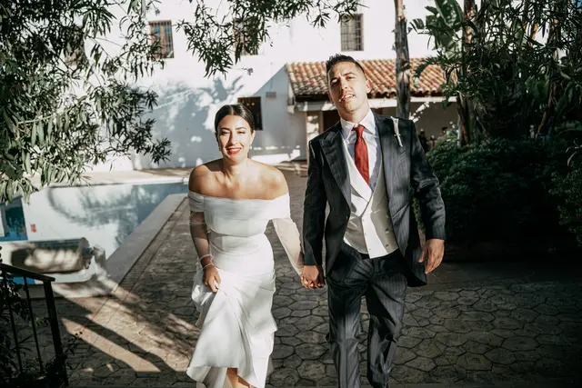 Boda de Yoanna y Héctor en El Mas de Anna, Alginet baile nupcial portada