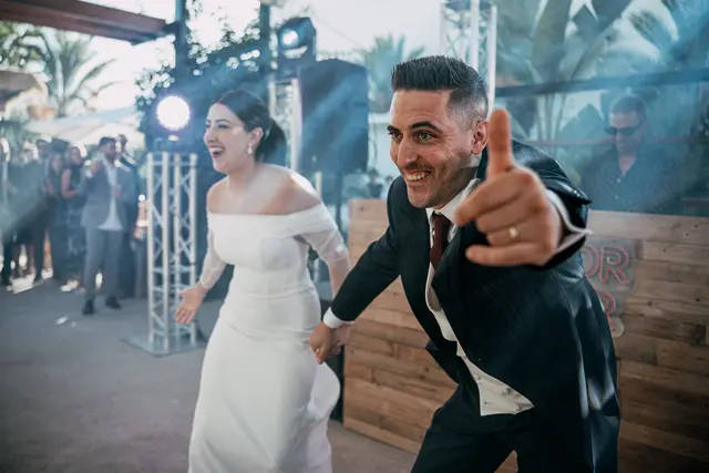 Boda de Yoanna y Héctor en El Mas de Anna, Alginet baile nupcial portada