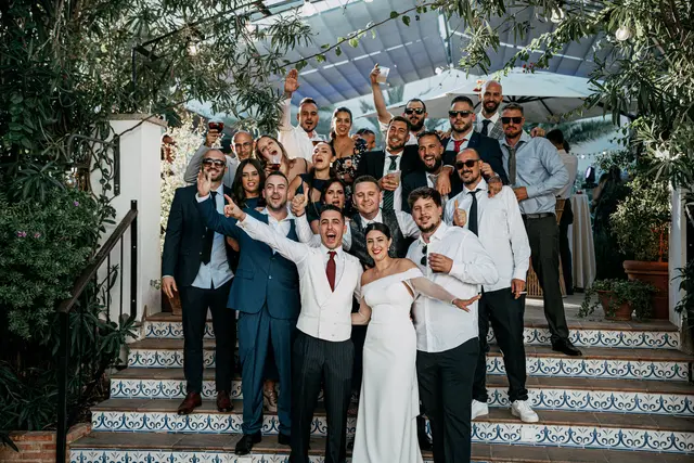 Boda de Yoanna y Héctor en El Mas de Anna, Alginet fiesta grupales