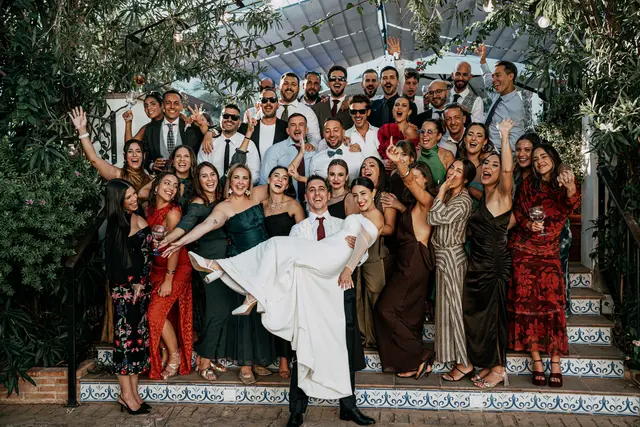Boda de Yoanna y Héctor en El Mas de Anna, Alginet fiesta grupales