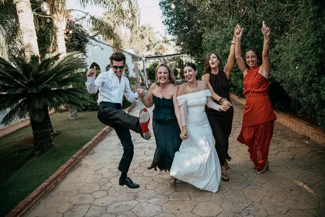 Boda de Yoanna y Héctor en El Mas de Anna, Alginet divertidas