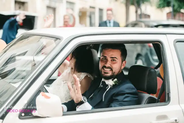 fotografía salida novios