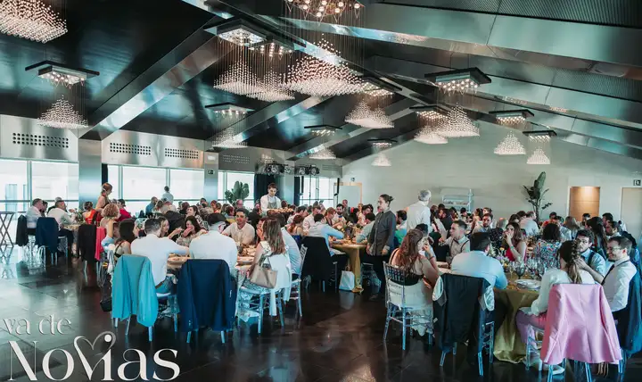 boda hotel las arena angela sergio banquete