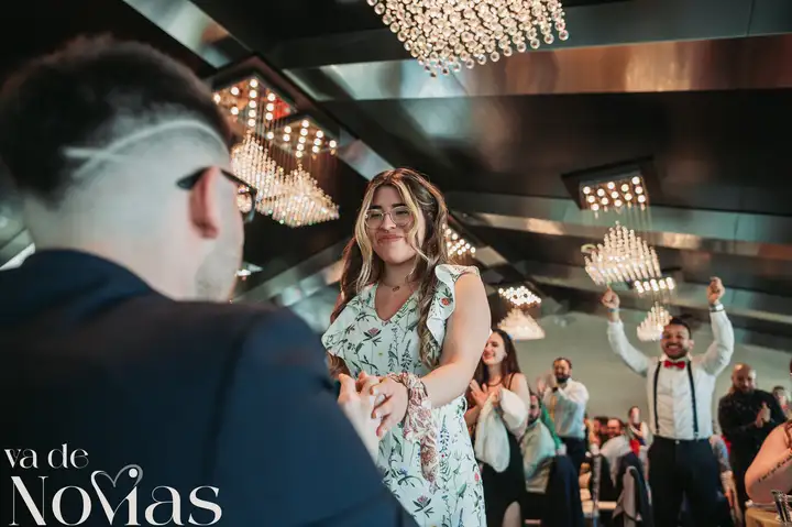 boda hotel las arena angela sergio banquete emotivas