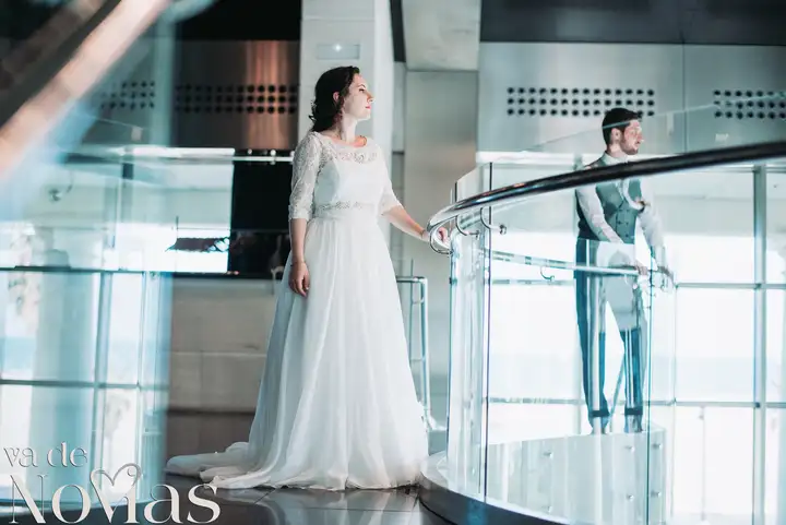 boda hotel las arena angela sergio portada sesion pareja