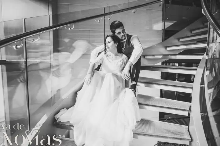 boda hotel las arena angela sergio BW portada sesion pareja