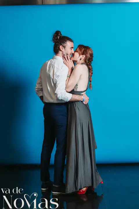 boda hotel las arena angela sergio photocall