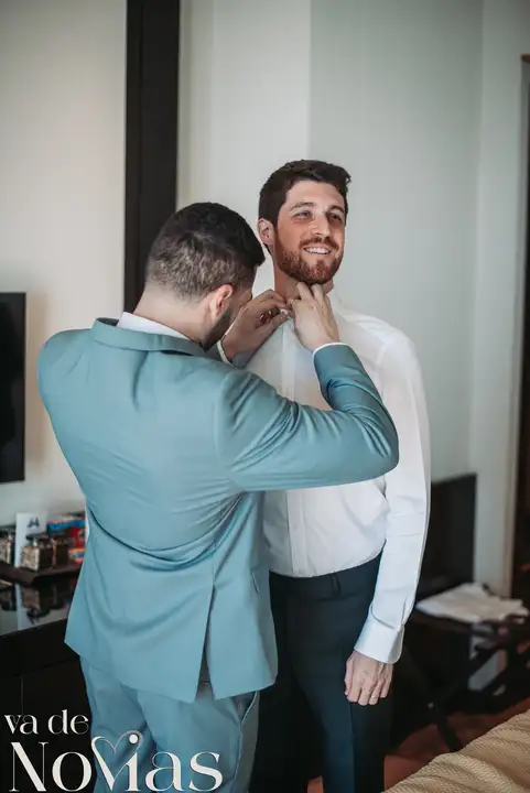 boda hotel las arena angela sergio preparativos