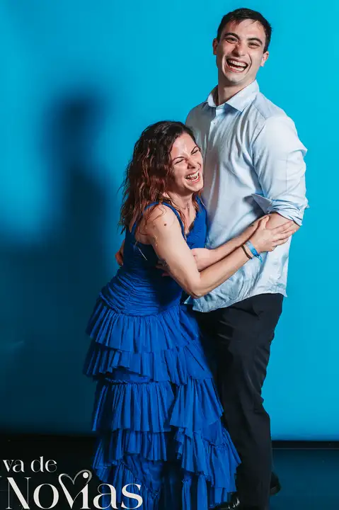 boda hotel las arena angela sergio photocall