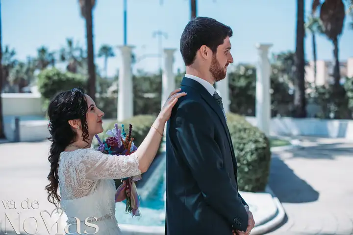 boda hotel las arena angela sergio sesion pareja