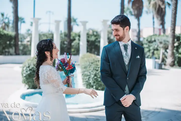 boda hotel las arena angela sergio sesion pareja