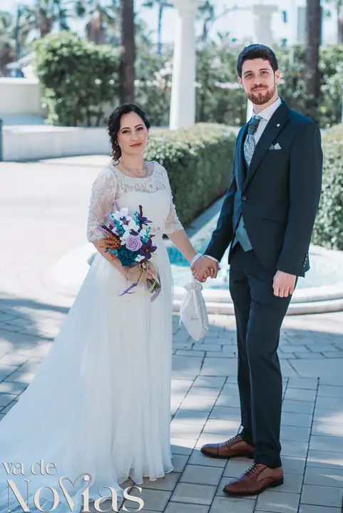 boda hotel las arena angela sergio portada sesion pareja