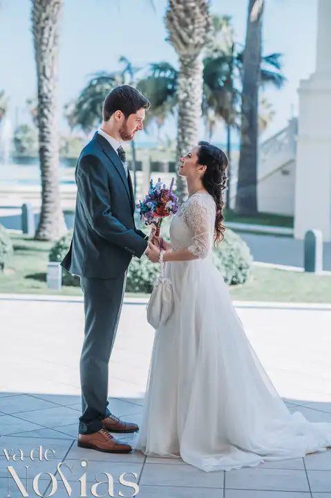 boda hotel las arena angela sergio sesion pareja