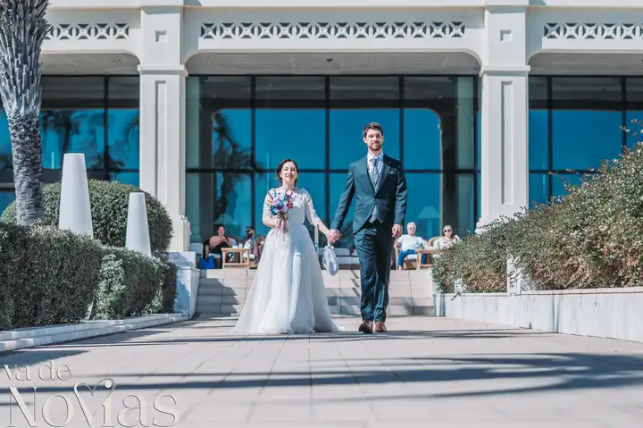 boda hotel las arena angela sergio sesion pareja