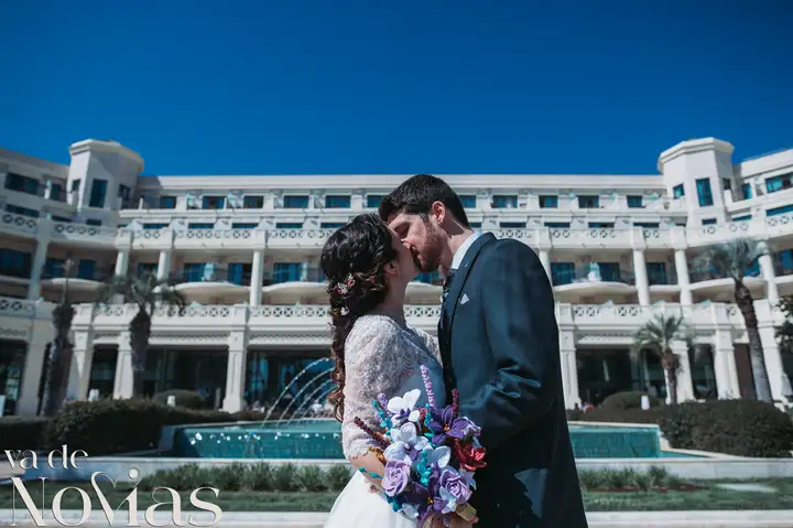 boda hotel las arena angela sergio sesion pareja