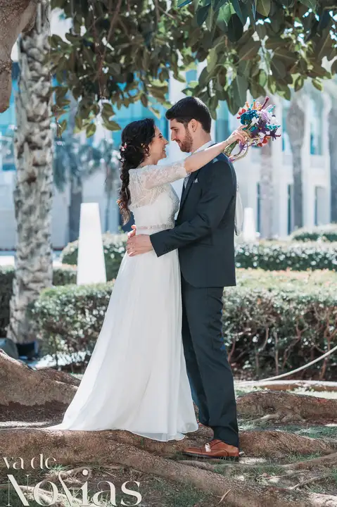 boda hotel las arena angela sergio sesion pareja