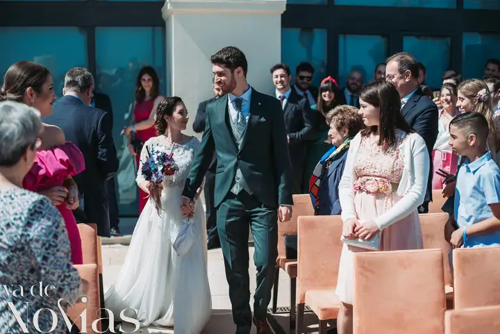 boda hotel las arena angela sergio Salida / Entrada