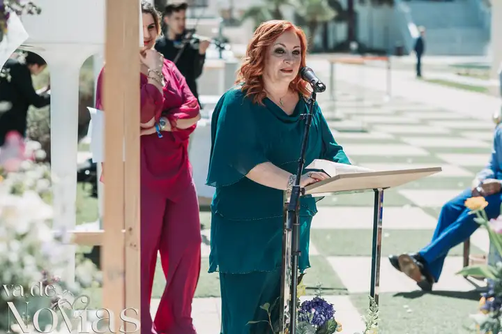 boda hotel las arena angela sergio ceremonia