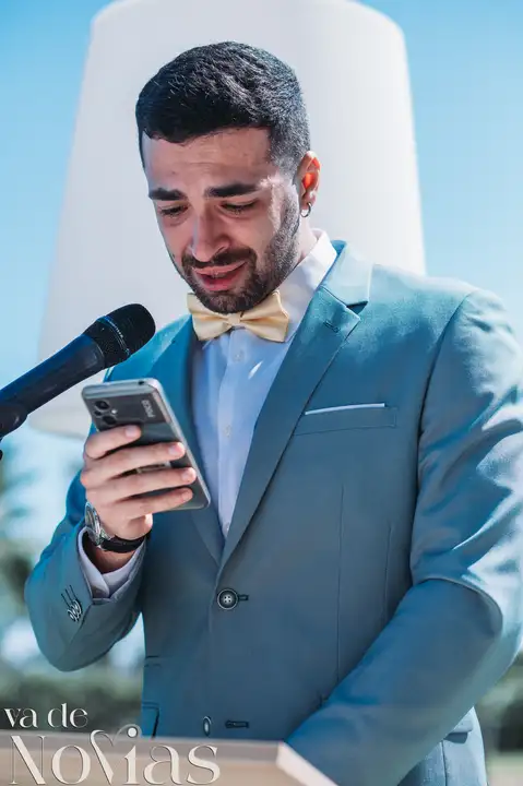 boda hotel las arena angela sergio ceremonia emotivas portada