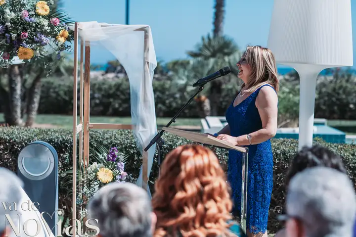 boda hotel las arena angela sergio ceremonia