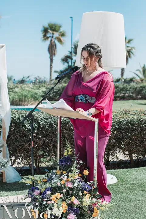 boda hotel las arena angela sergio ceremonia