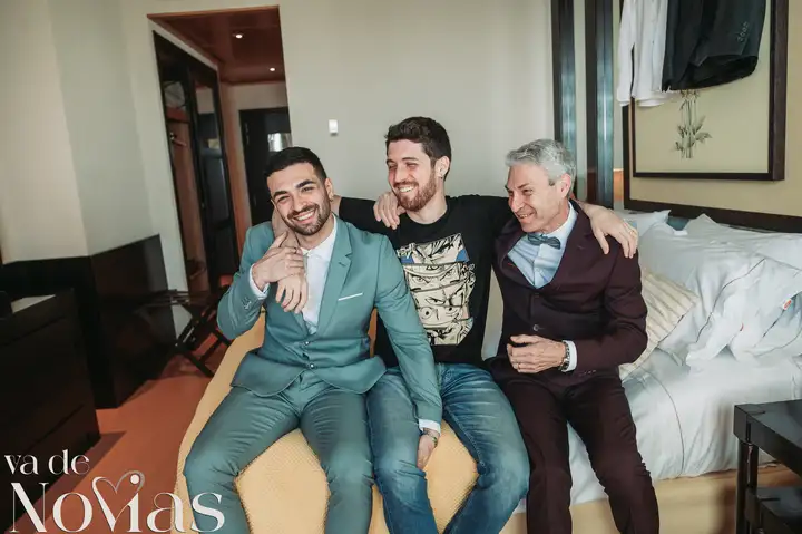 boda hotel las arena angela sergio preparativos