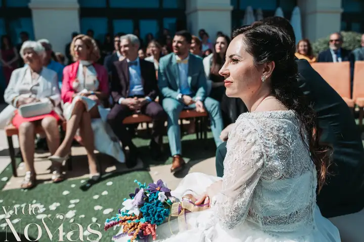 boda hotel las arena angela sergio ceremonia