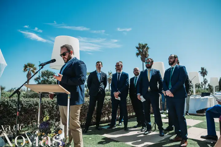 boda hotel las arena angela sergio ceremonia